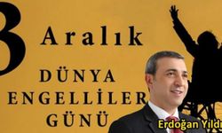 Dr. Erdoğan Yıldırım’ın 3 Aralık Dünya Engelliler Günü Mesajı