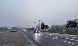 Aydın'a sis çöktü