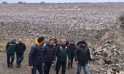 DSİ 24. Bölge Müdürü Serdar Kotan, Iğdır Ünlendi Barajı ve Tuzluca Barajı inşaatında incelemelerde bulundu