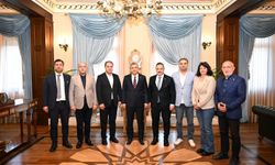 TİMBİR heyetinden Antalya Valisi Şahin’e ziyaret
