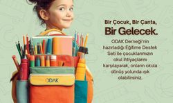 ODAK Derneği öncü oldu; Bir Çocuk, Bir Çanta, Bir Gelecek projesi hayat buldu
