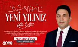 Elazığ TSO Başkan Adayı Nurullah Öner'den yeni yıl mesajı