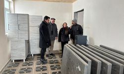 Kaymakam Tutal, Küçükçatak Köyündeki çalışmaları inceledi