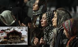 Ankara'da 78 kişiye mezar olan yangının yıl dönümünde mevlit okutuldu