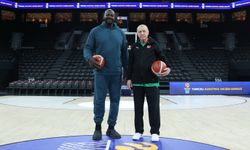 Cumhurbaşkanı Erdoğan, NBA efsanesi Shaquille O’Neal ile basketbol oynadı