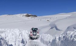 Beytüşşebap’ta kar kalınlığı bazı bölgelerde 2 metreyi aştı