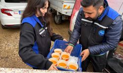 Aksu’da zor günlerde dayanışma