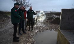 DSİ yetkilileri sel riskine karşı Serik’te sahada