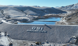 Sivas Ulaş Baharözü Barajı'nda su tutuldu