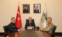 Kars Valisi Ziya Polat, 81 il Valisinin katıldığı güvenlik toplantısına VKS ile katıldı