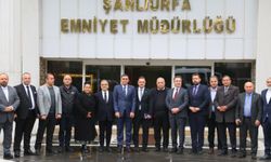 TİMBİR Heyetinden Şanlıurfa İl Emniyet Müdürü Atilla Aksoy’a ziyaret
