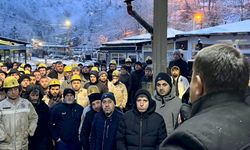 GMİS yönetimi geçici iş durdurma kararı verilen madenlerde işçileri bilgilendirdi