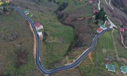 Orhaniye - Boztepe yolu asfaltlandı