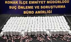 İzmir’de dev uyuşturucu operasyonu: 450 bin hap ele geçirdi