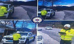 Isparta–Antalya karayolu’nda drone destekli trafik denetimi