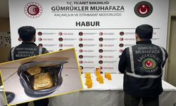 Habur’da ayakkabıların içinden 41 kilo altın çıktı