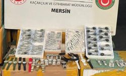 Mersin’de 116 bin kaçak kol saati ele geçirildi