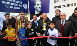 Amiral Turgut Reis Futbol Sahası açıldı