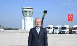 Bakan Uraloğlu, Hatay Havalimanı'nda yenileme çalışmalarını inceledi