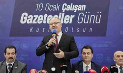 Sivas'ta Çalışan Gazeteciler Günü kutlandı