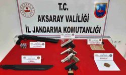 Aksaray'da düzenlenen operasyonda bir şahıs yakalandı