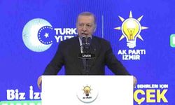 Erdoğan: İzmir'i Türkiye Yüzyılı vizyonundan mahrum bırakmayalım