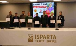 8 ihracatçı firma, Isparta elması’nın coğrafi işaret tescil belgesini aldı