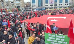 Staj ve Çıraklık Mağdurları İstanbul'da meydanlarda