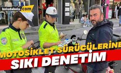 Bolu'da sadece yaya ve bisikletlerin girdiği caddede sıkı denetim