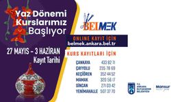 Belmek'te yeni dönem kursları başladı