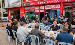 Turhal Belediye Başkanı M. Erdem Ural, esnaf ziyaretlerine sanayi sitesinde başladı