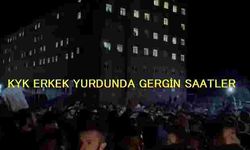 Ardahan KYK yurtlarında protesto 