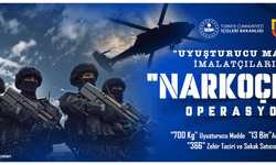 "Narkoçelik-16" operasyonlarında 13 bin adet uyuşturucu hap ele geçirildi