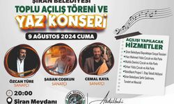 Şiran’da Büyük Açılış ve Yaz Konseri heyecanı