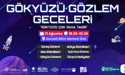 Gökyüzü Gözlem Geceleri başlıyor