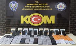 Urfa'da gümrük kaçağı cep telefonu operasyonu