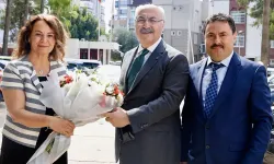 Vali Köşger,Çevre, Şehircilik ve İklim Değişikliği İl Müdürlüğünü ziyaret etti