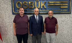 Başkan Meçikoğlu, OSBÜK genel sekreteri Soysal'ı ziyaret etti