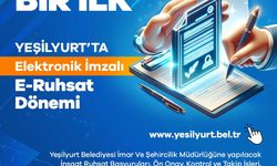 Yeşilyurt Belediyesi e-imza ile ruhsat tanzim eden ilk belediye