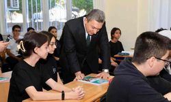 Antalya valisi Şahin Alanya Hüseyin Girenes Fen lisesini ziyaret etti