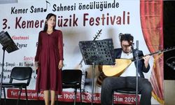 Kemer’de müzik festivali gecesi