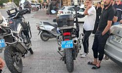 Alanya'da motosiklet uygulaması