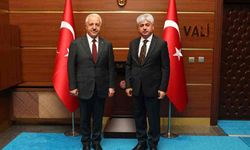 Eski Bakan Ahmet Arslan'dan Sakarya Valisi Rahmi Doğan'a ziyaret
