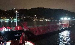 İstanbul Boğazı’nda arıza yapan tanker sebebiyle gemi trafiği çift yönlü olarak askıya alındı