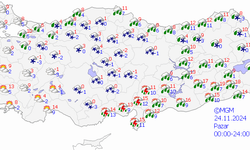 Meteoroloji'den Sel, Don ve buzlanma uyarısı