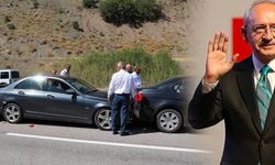 Antalya’ya giden Kılıçdaroğlu çifti Isparta’da trafik kazası geçirdi