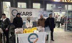 Kars Ticaret ve Sanayi Odası'ndan Turistik Doğu Ekspresi yolcularına sıcak larşılama