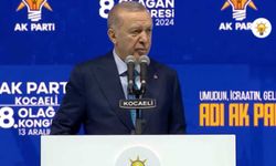 Cumhurbaşkanı Erdoğan Kocaeli'nden seslendi:"AK Parti'nin davası bir medeniyet davasıdır"