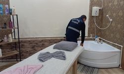 Şanlıurfa'da kaçak masaj salonlarına baskın