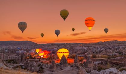 Kapadokya’da balon turlarında rekor kırıldı!